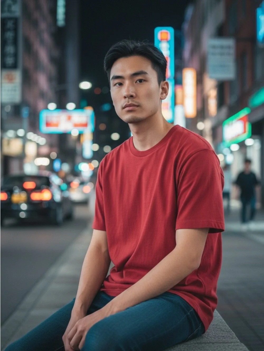 Levi's White and Deep Red Crew Neck Tee Duo